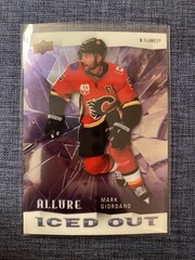 2020-21 Upper Deck Allure Iced Out #IO7 Mark Giordano Flames